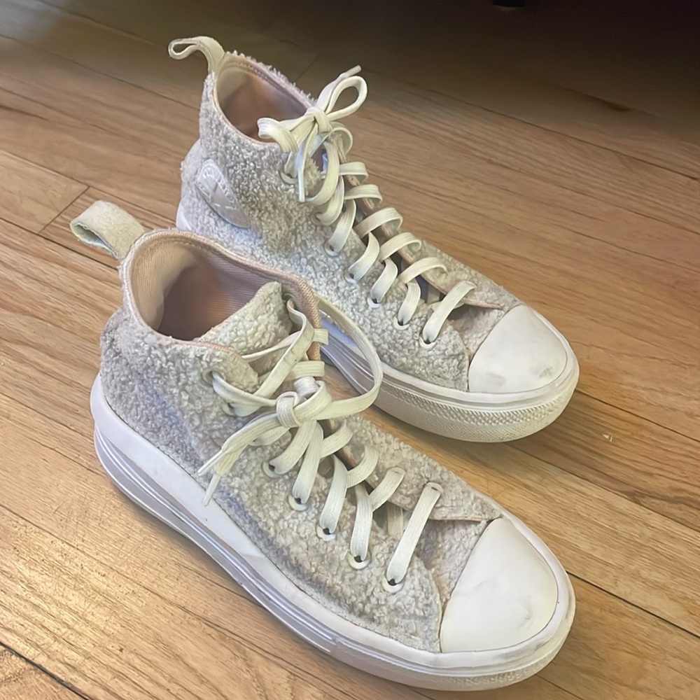Converse Platform Sherpa High Top Sneakers